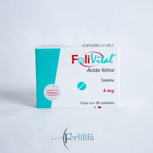 FOLIVITAL (ACIDO FOLICO) 4MG  90 TABLETAS